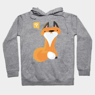 the fox doesn't know what to say Hoodie